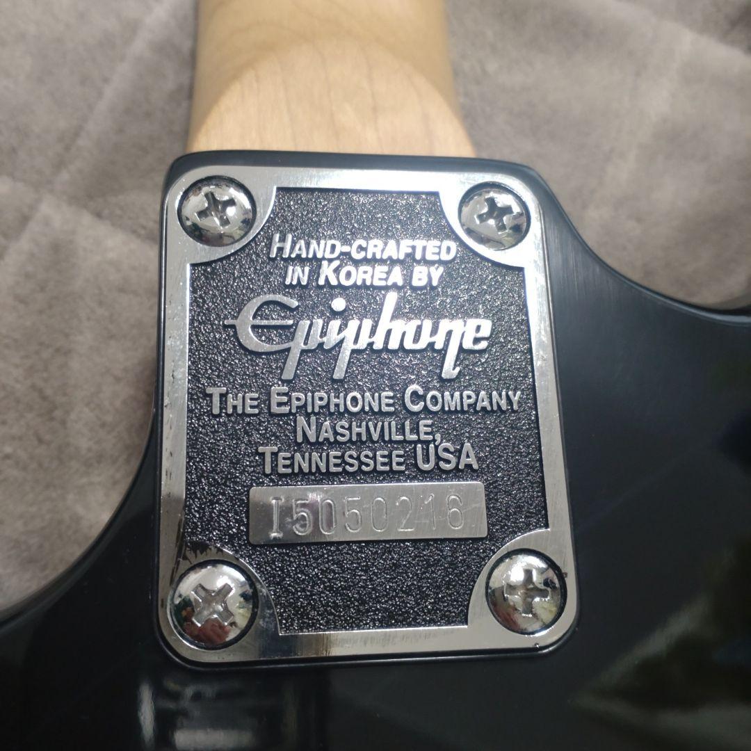 エレキギター　HAND-CRAFTED IN KOREA BY EPIPHONE