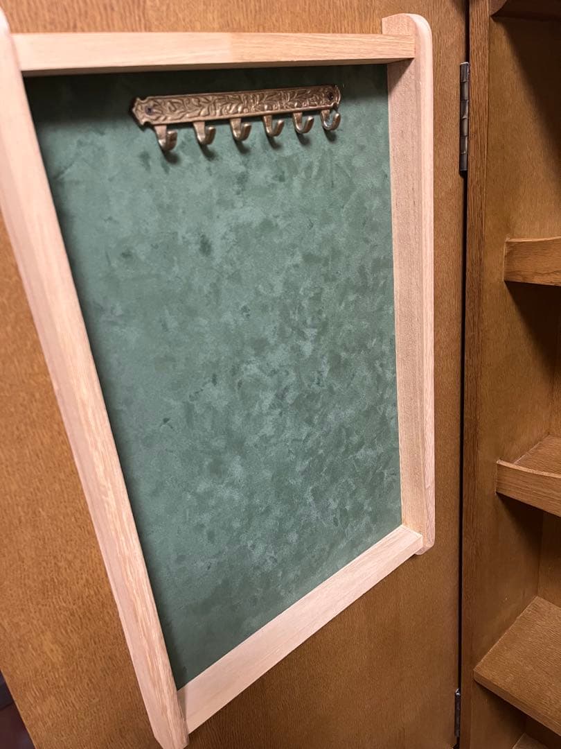 【１月８日出品終了】ドレッサー　鏡台 姿見　化粧台　ナラ材