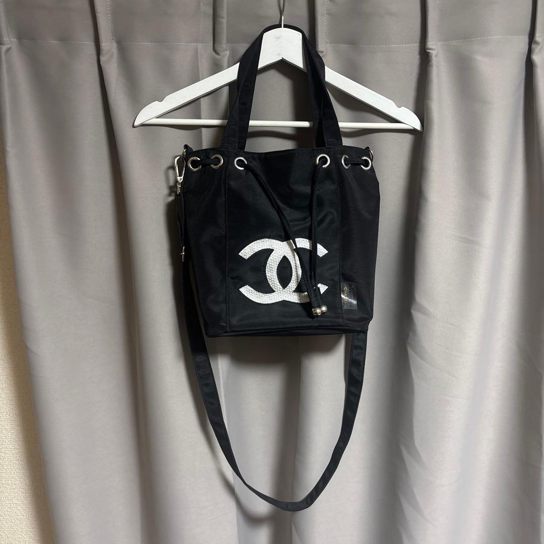【4way？】超貴重 CHANEL ノベルティ ココマーク 2WAYバッグ