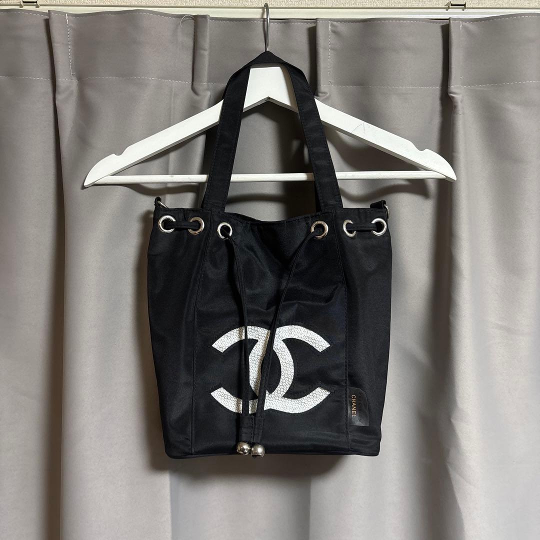 【4way？】超貴重 CHANEL ノベルティ ココマーク 2WAYバッグ