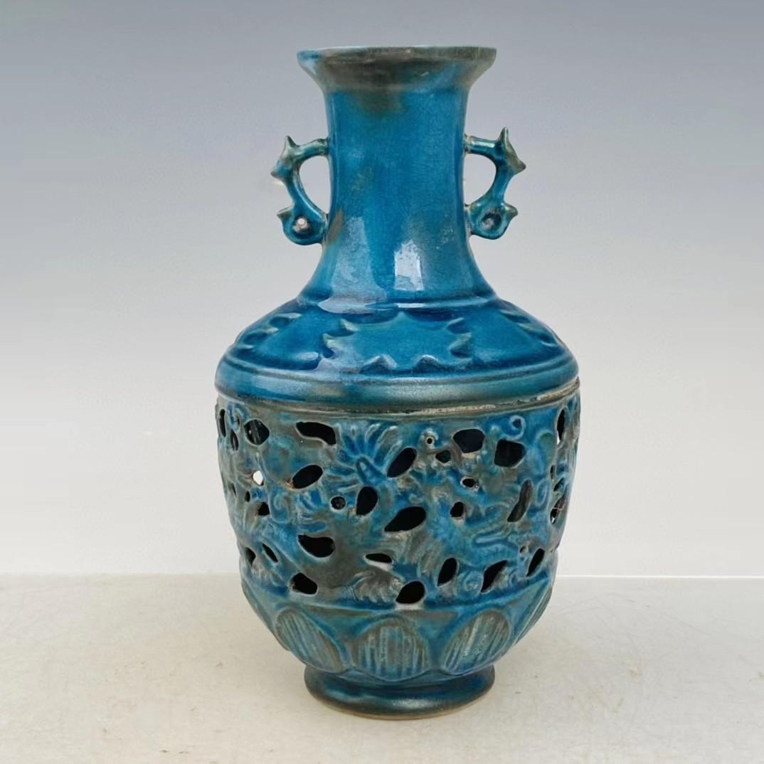 中国古美術・旧蔵の磁器・大周柴窯の花瓶・置物・書道・茶道具・文房具・賞物