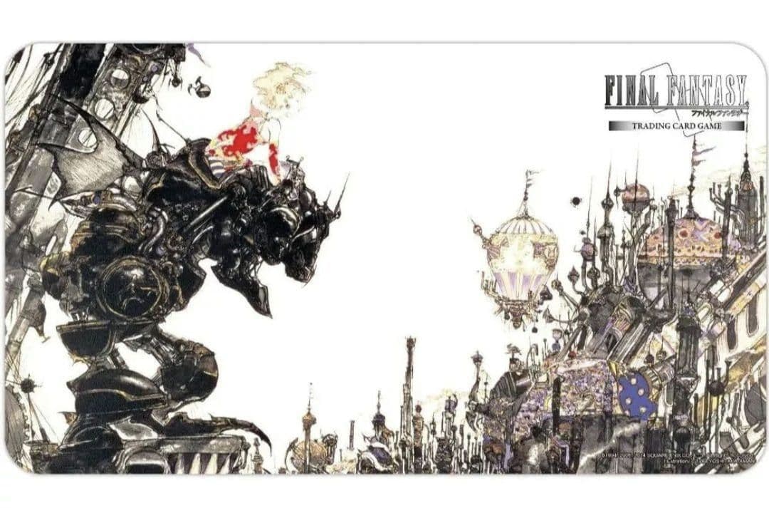 ファイナルファンタジー6 FF6 ティナ プレイマット 街 天野喜孝 海外限定