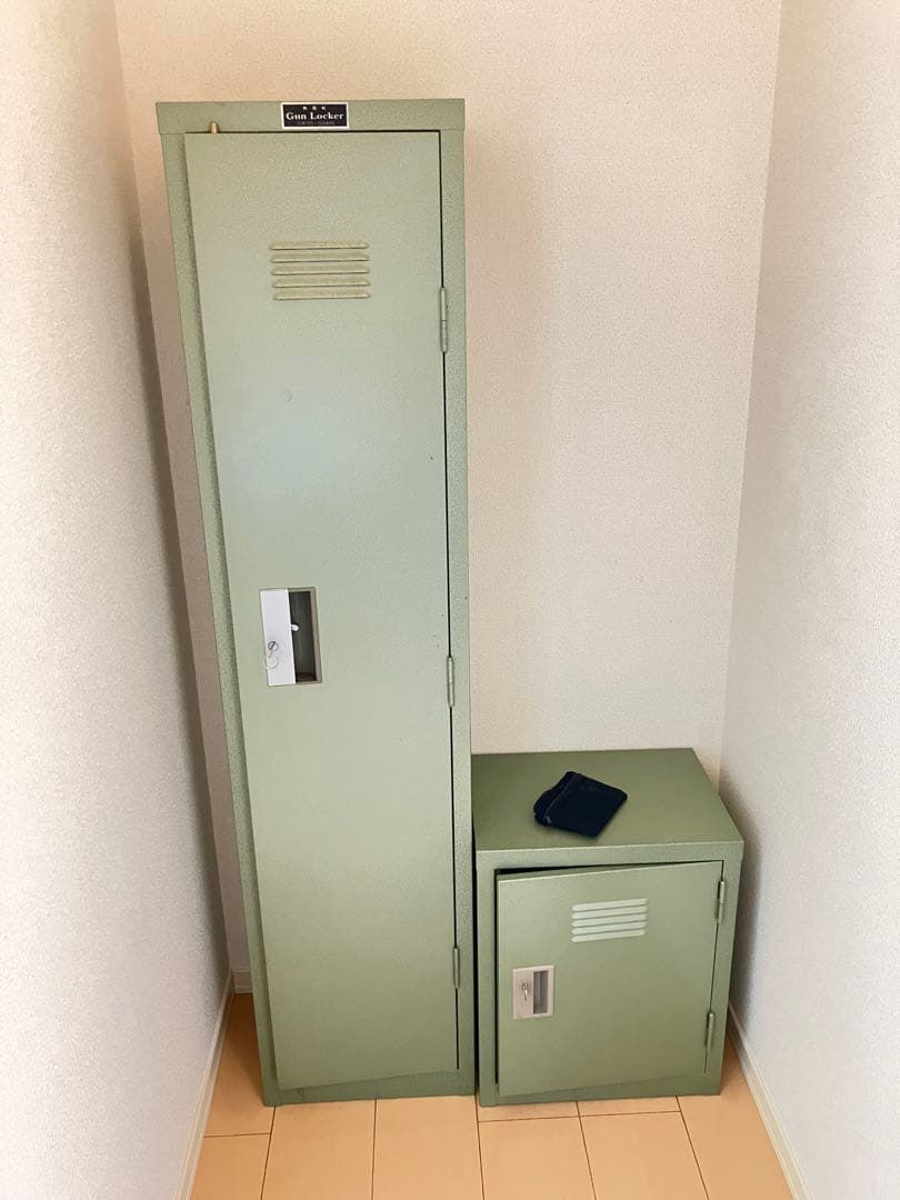 KSK ガンロッカー と装弾ロッカー　グリーン　猟銃保管用の基準
