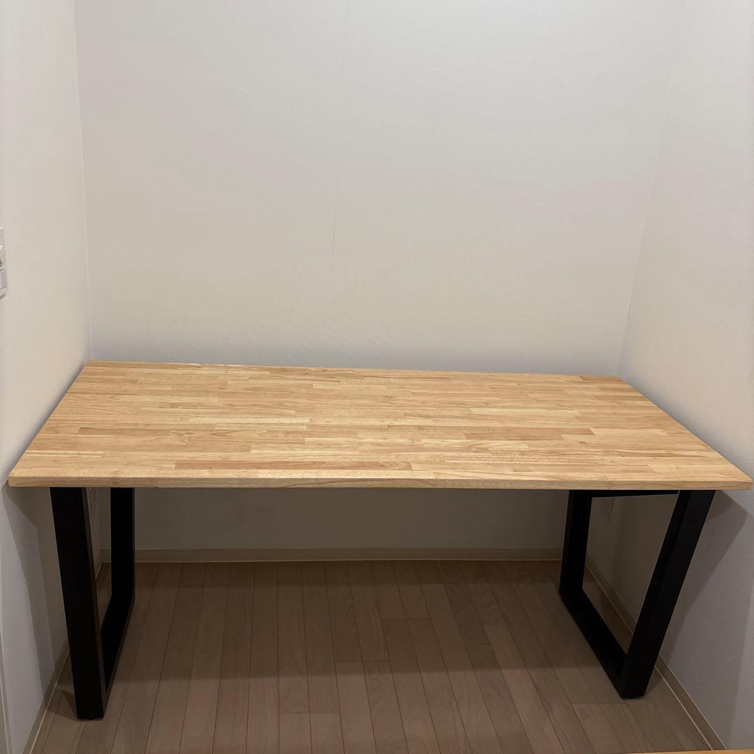 【送料込み】Kanademono デスク ラバーウッド