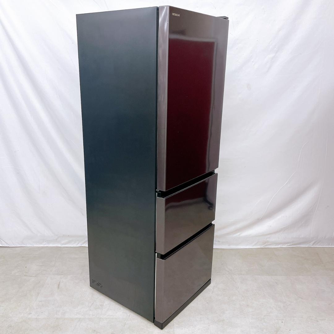 21年製 HITACHI 冷凍冷蔵庫 375L R-V38NV 右開き