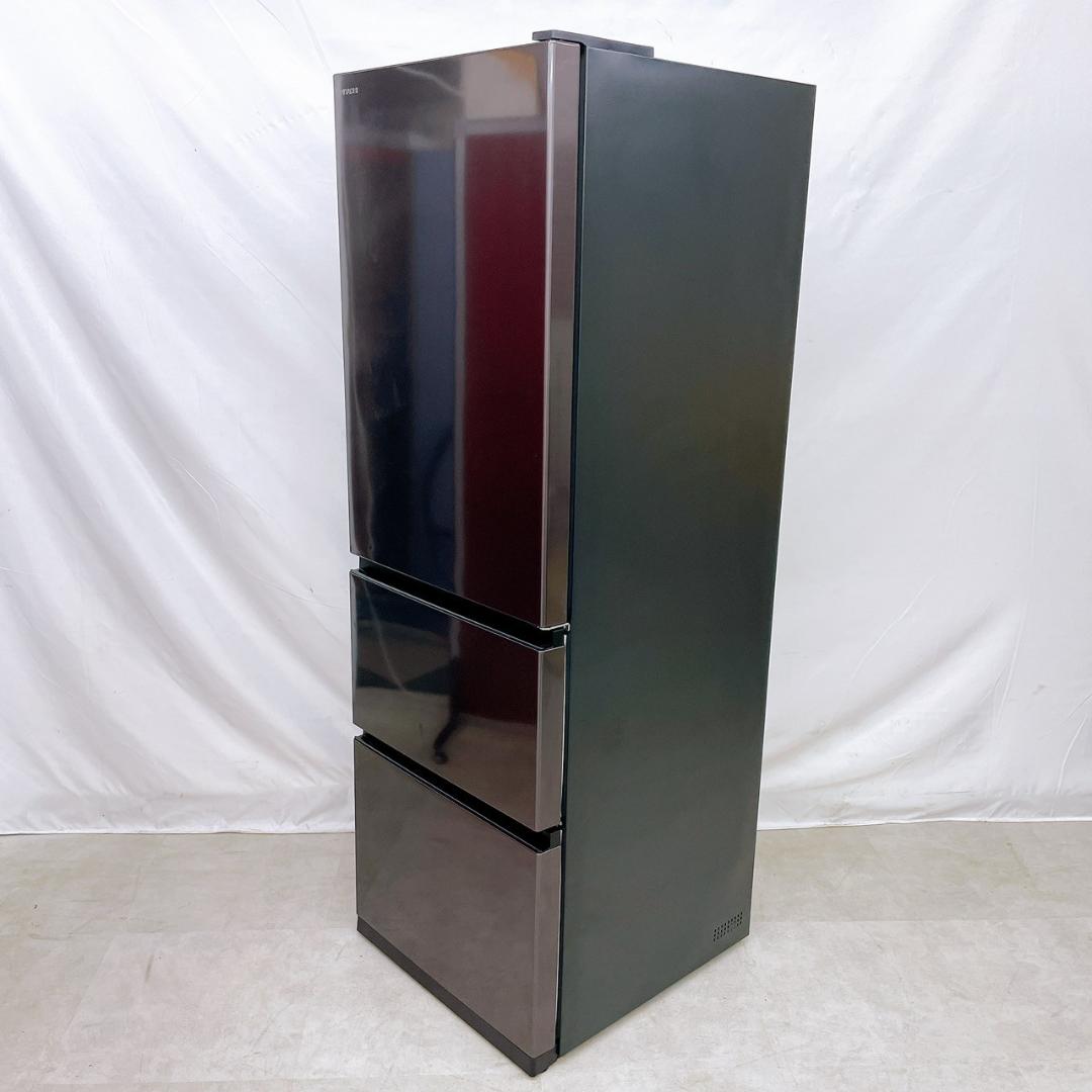 21年製 HITACHI 冷凍冷蔵庫 375L R-V38NV 右開き