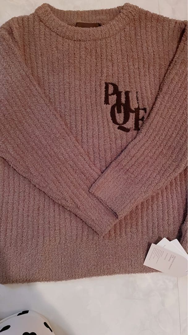 【新品未使用】ジェラートピケ バレンタイン限定 プルオーバー＆パンツセット