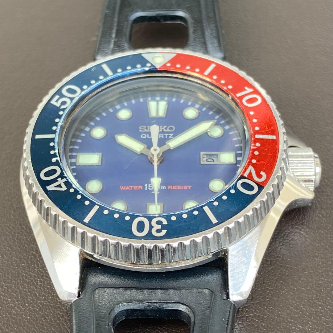 セイコー ダイバー ペプシベゼル 亀戸2625-001B 1980.Sep 稼動