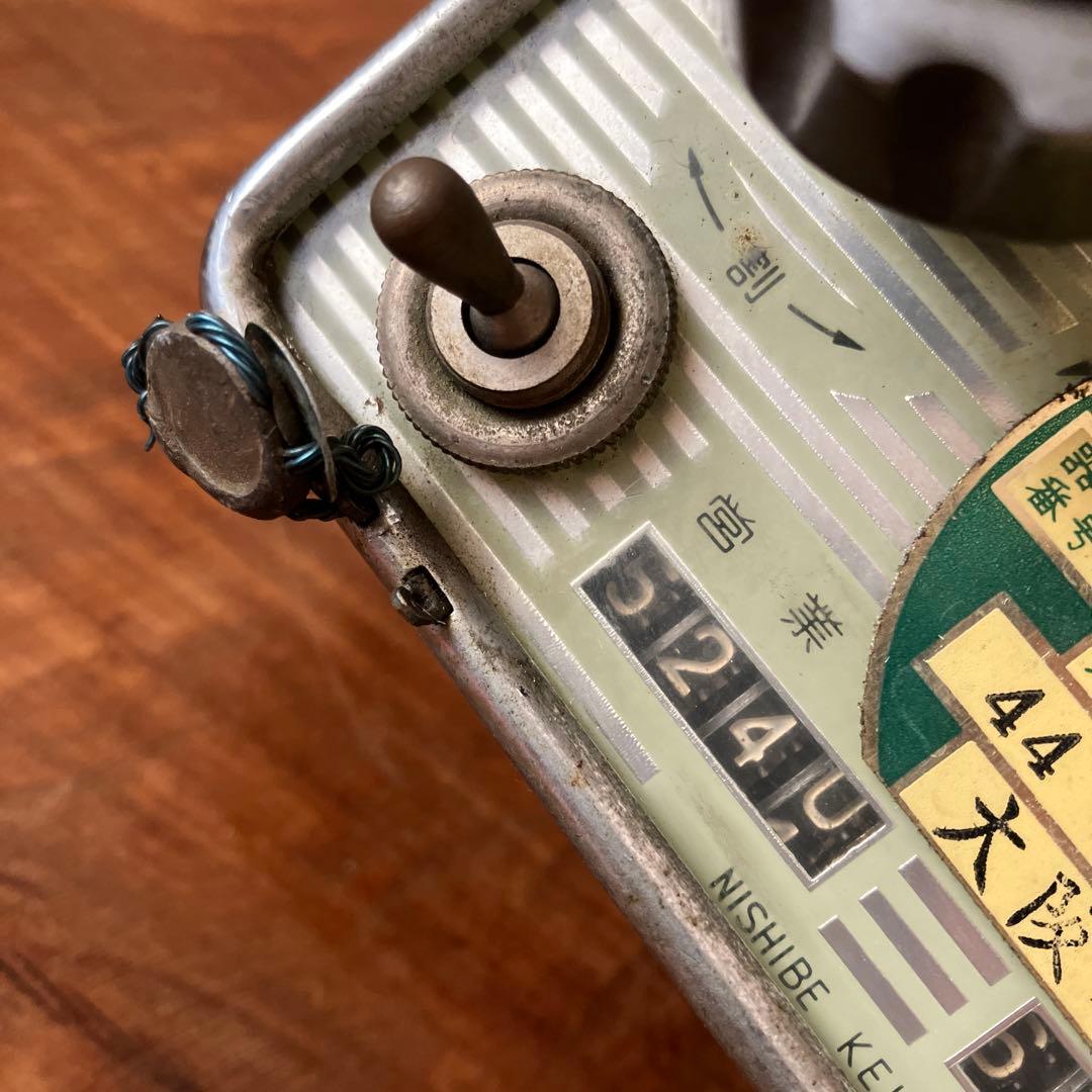 昭和レトロ　バス運賃メーター　大型車　運賃表　レトロ