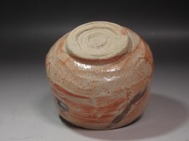 ☆　加藤唐九郎　志野茶碗　清岩　温かみのある一品です☆y237