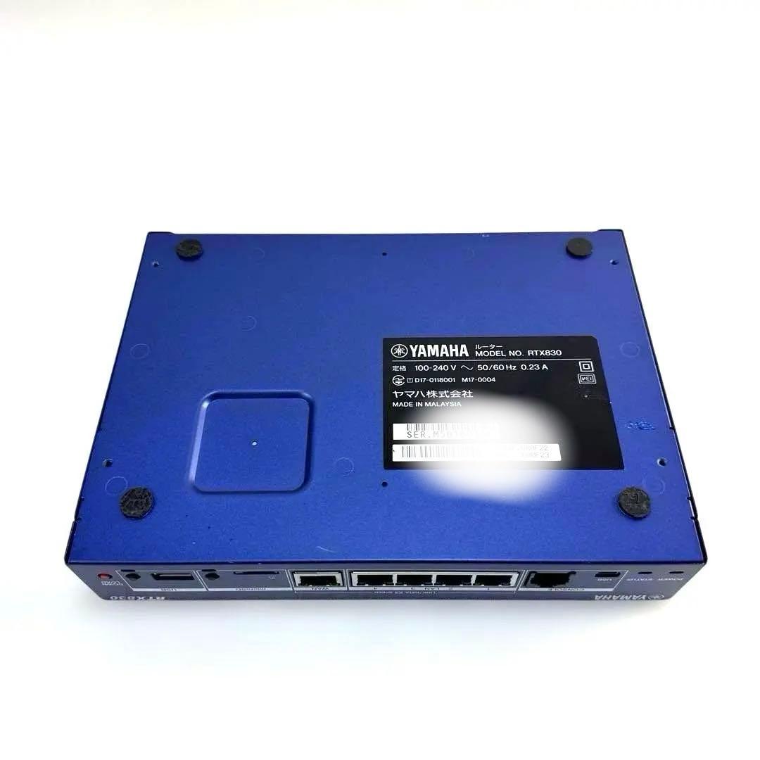YAMAHA RTX830 ギガアクセス VPN ルーター 動作品　m3