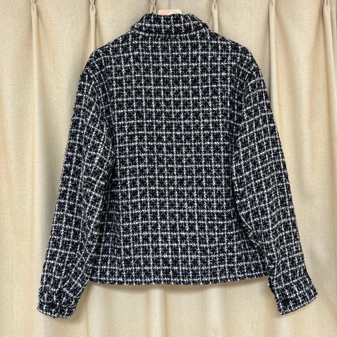 ザラ　ZARA テクスチャーシャツジャケット　Sサイズ