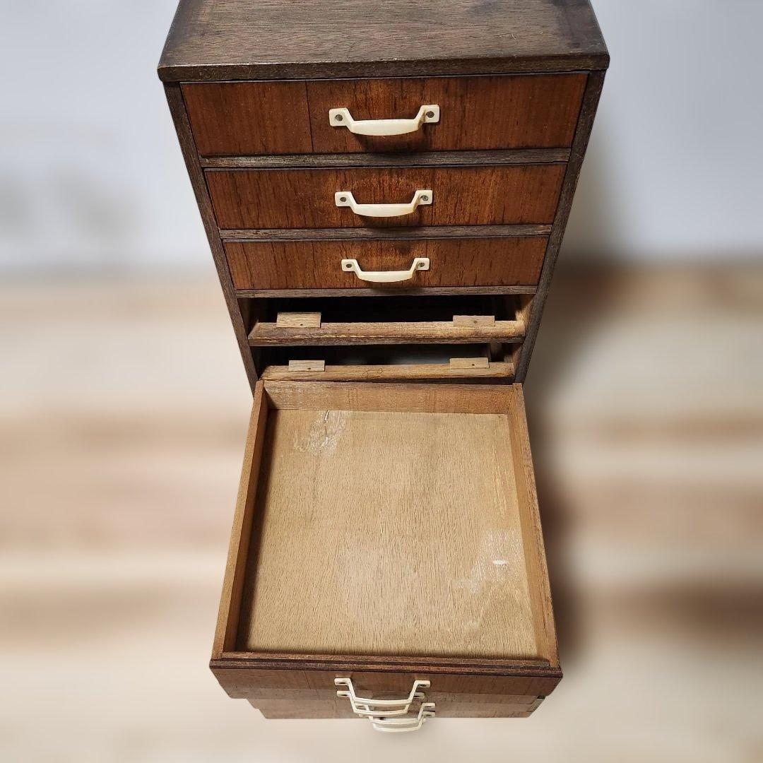 昭和レトロ チェスト 7段 キャビネット 書類棚 引き出し ノスタルジック