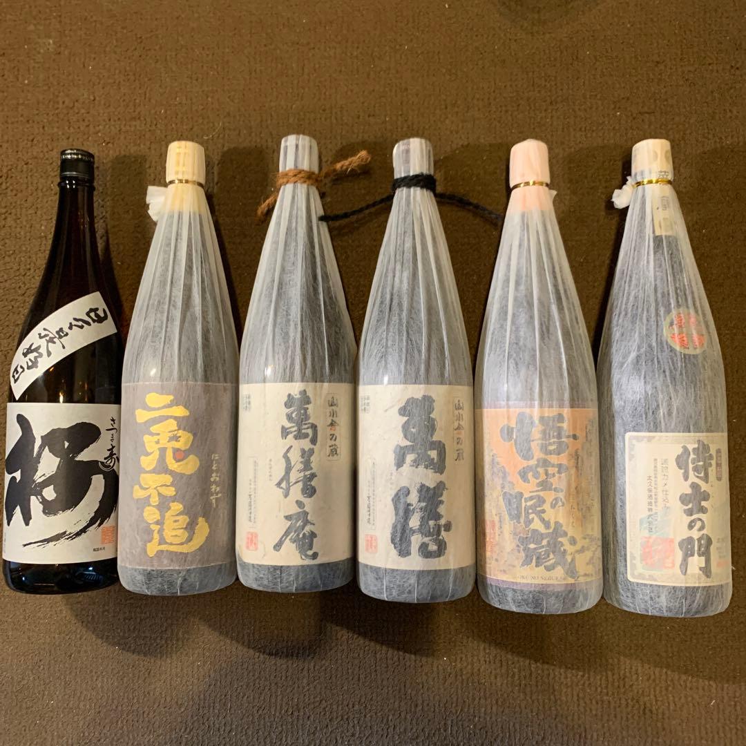 厳選焼酎1,800ml6本セットJ