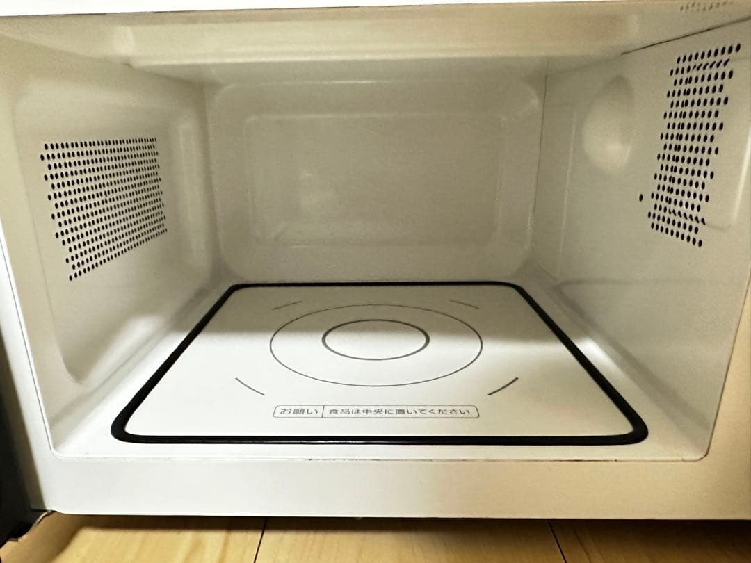 TWINBIRD ミラーガラストップ電子レンジ DR-D278 ブラック