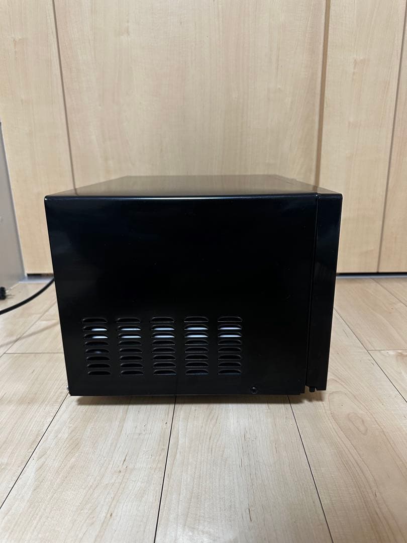 TWINBIRD ミラーガラストップ電子レンジ DR-D278 ブラック