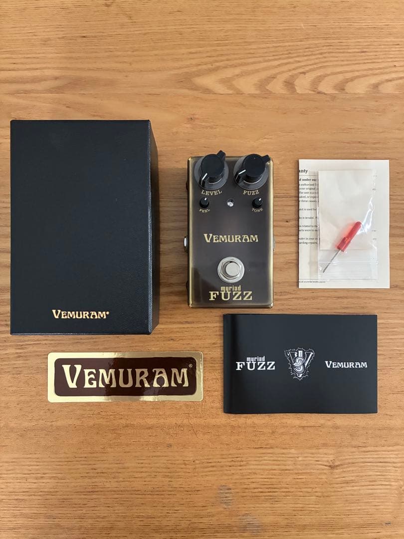 【超美品】VEMURAM myriad FUZZ 2000番台