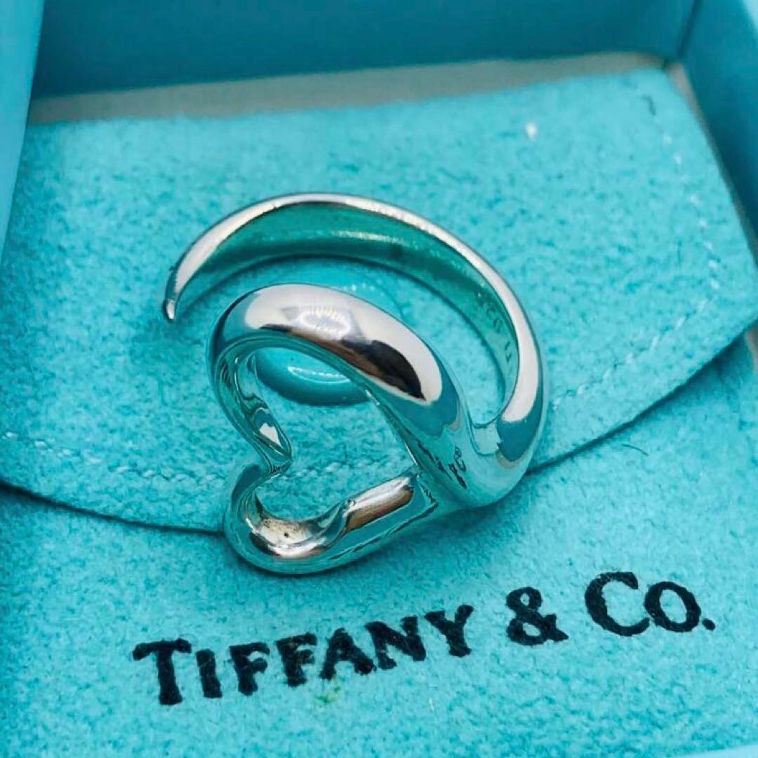 Tiffany ティファニー 指輪 リング オープンハート SV925 14号
