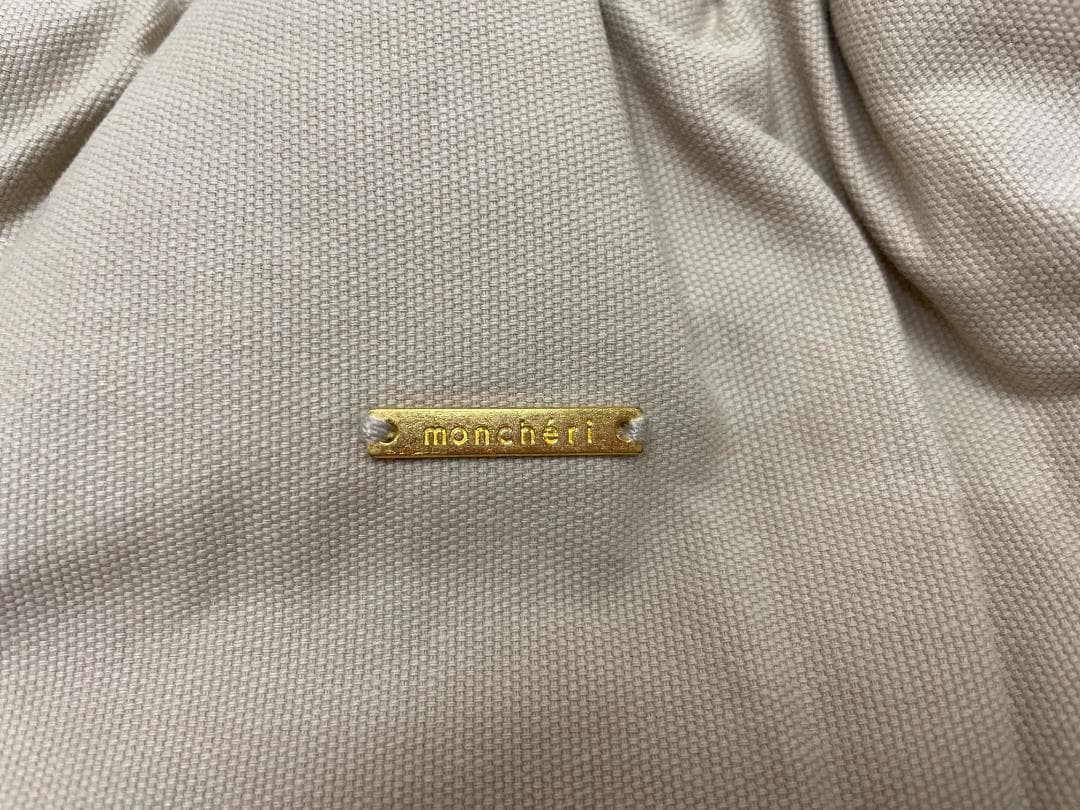 【未使用】moncheri　モンシェリ　巾着メッシュギャザーリュック　Sサイズ