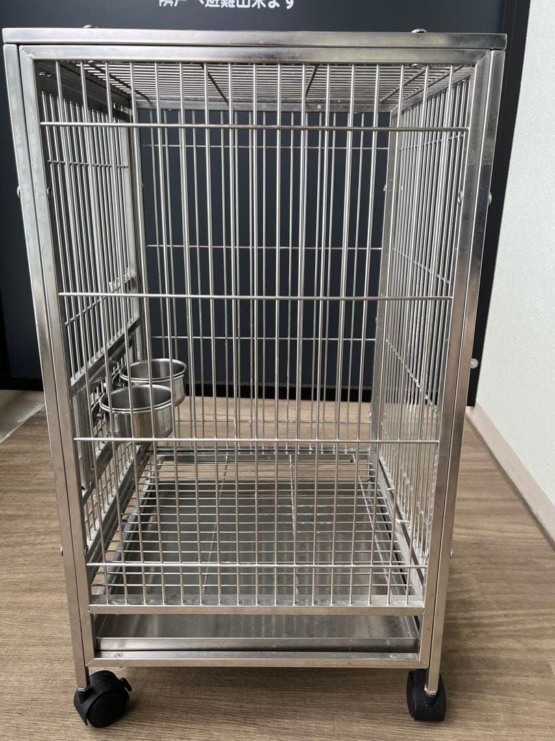 こんぱまるオリジナル　ステンレスケージ小　Y211 鳥籠　鳥かご　インコ　オウム