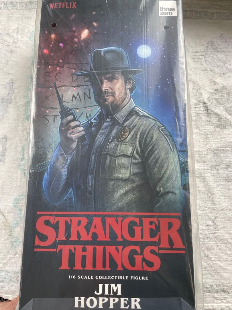 ストレンジャー・シングス未知の世界 1/6 ジム・ホッパー可動フィギュア