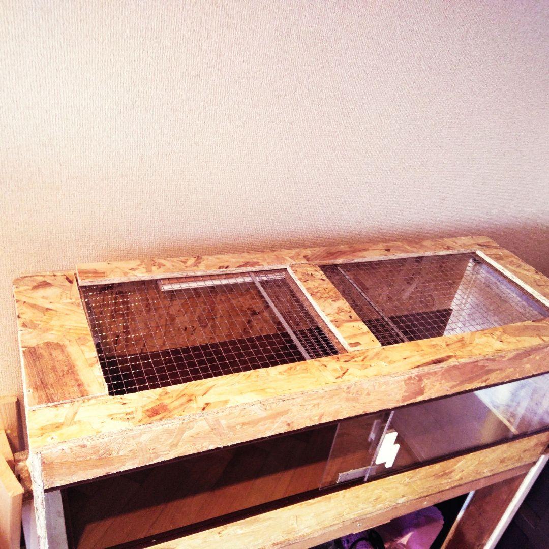 コスパ重視！自作爬虫類ケージ(未使用)