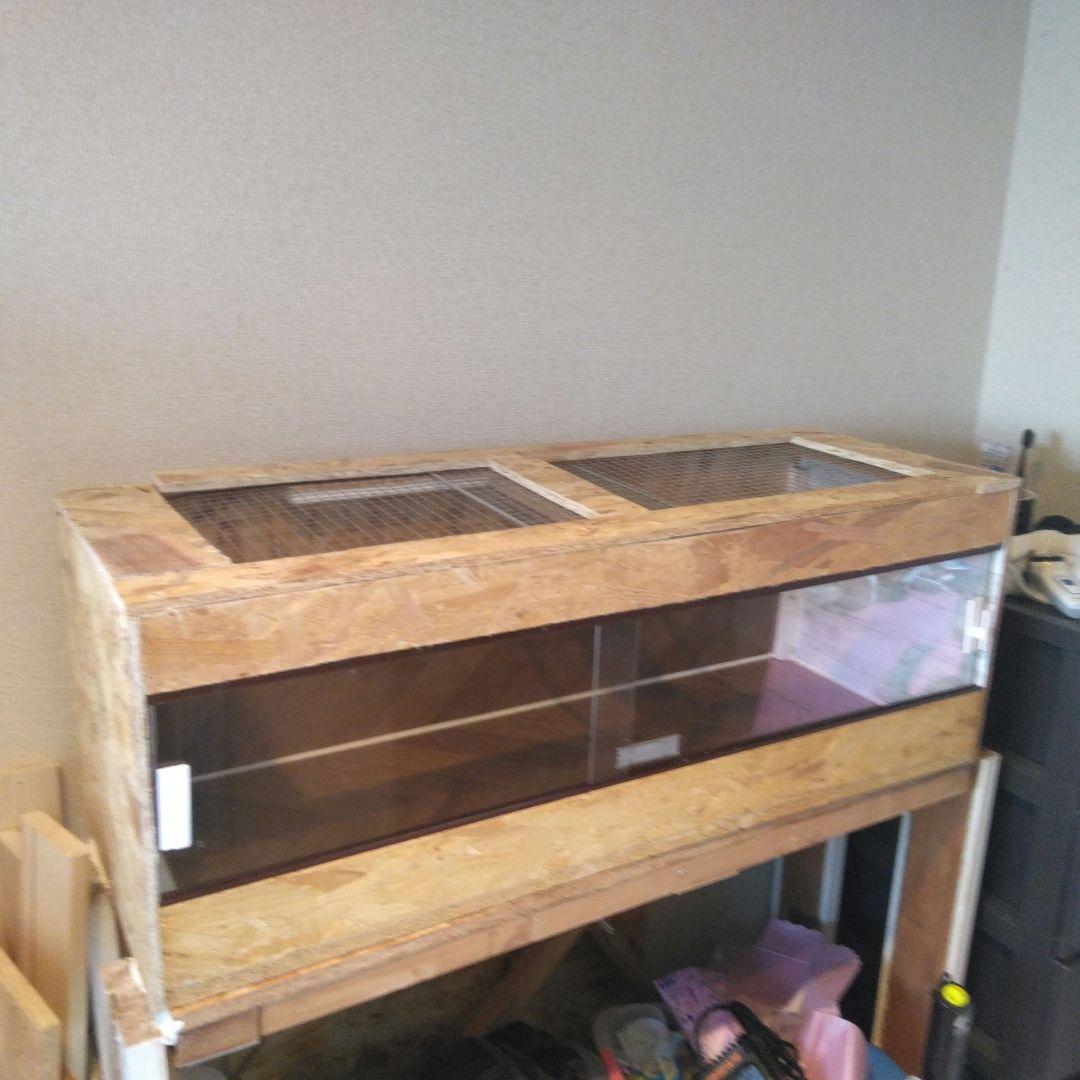 コスパ重視！自作爬虫類ケージ(未使用)