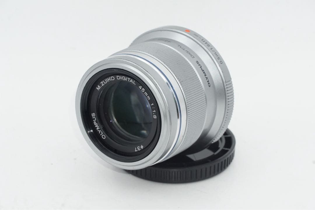 レンズ(単焦点) olympus 45mm f1.8