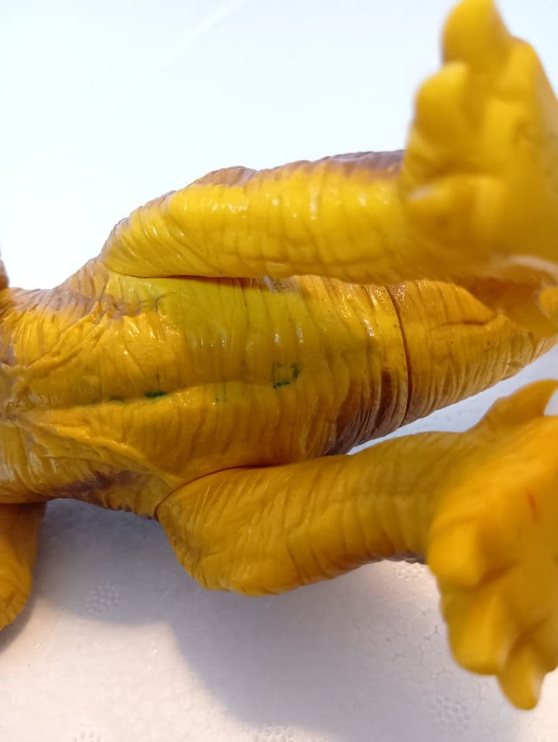 【当時物・希少・昭和レトロ】チラノザウルス　日東河田ソフト怪獣シリーズ