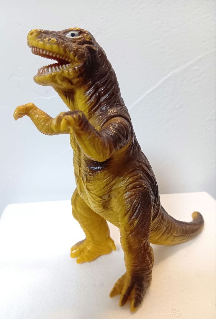 【当時物・希少・昭和レトロ】チラノザウルス　日東河田ソフト怪獣シリーズ