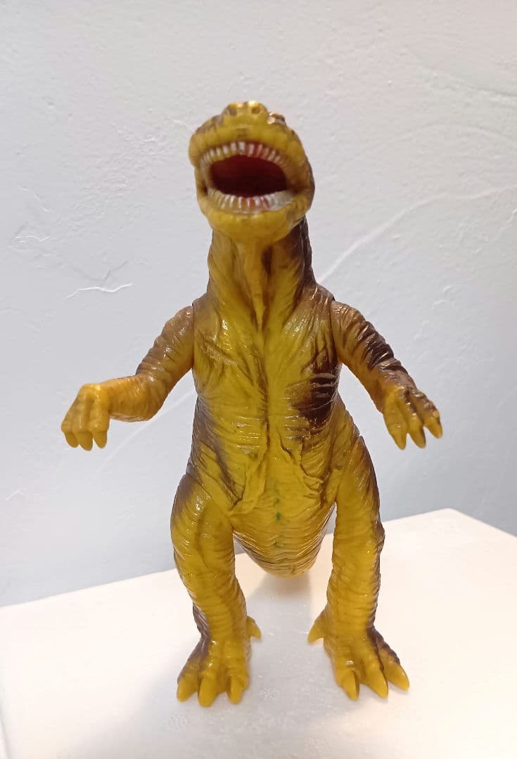 【当時物・希少・昭和レトロ】チラノザウルス　日東河田ソフト怪獣シリーズ