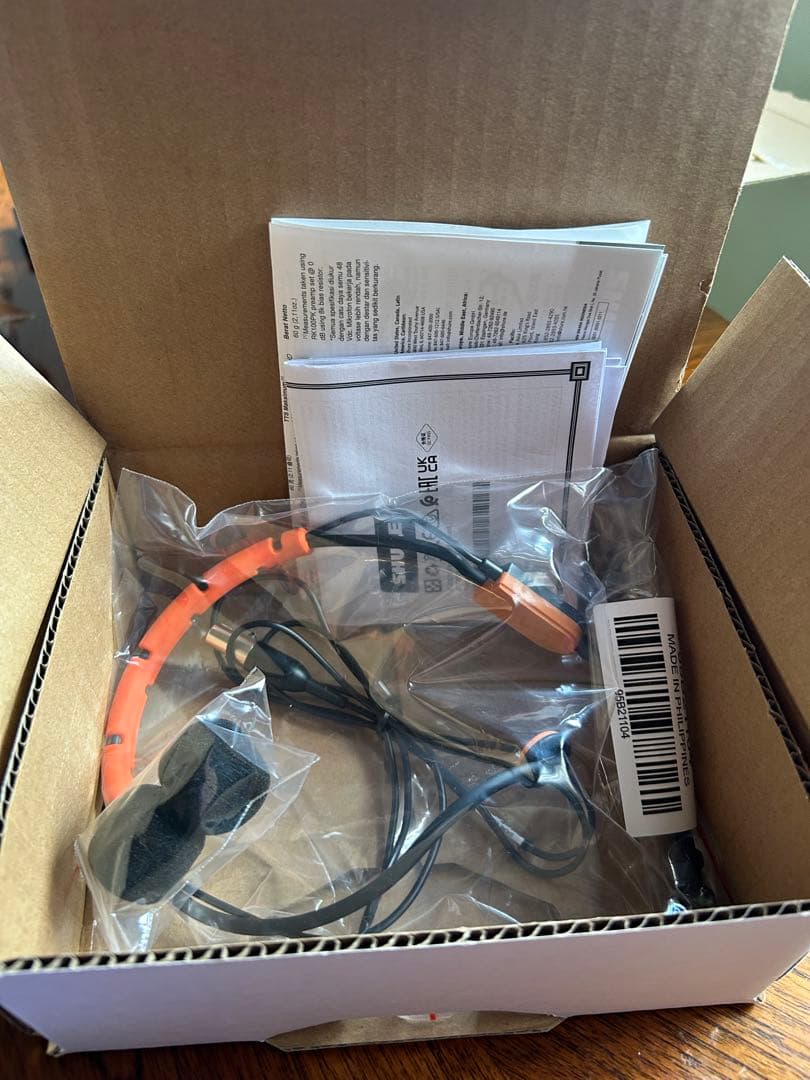 新品未使用　 SHUREコンデンサーマイク　SM31FHーTQG