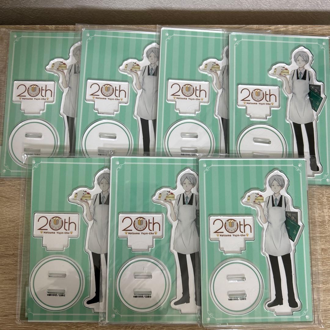 夏目友人帳 コラボカフェ 20周年 アクスタ