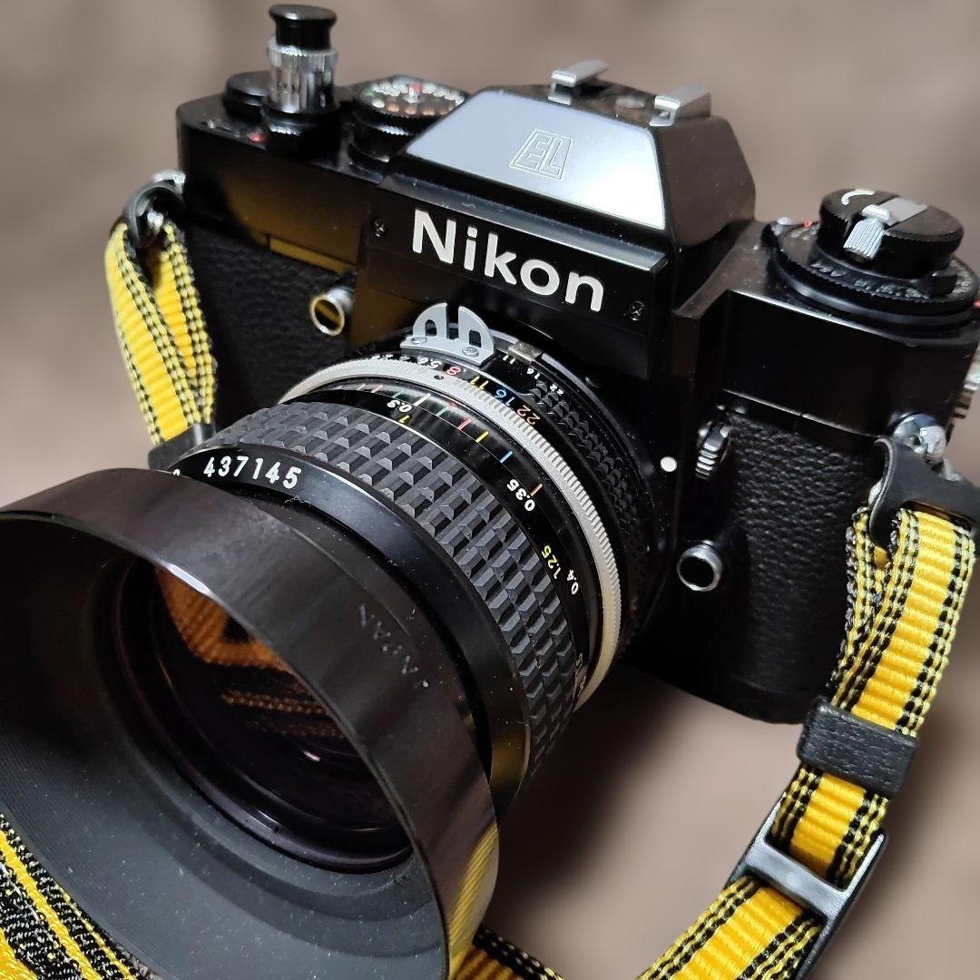 Nikon EL2 ブラックボディ/NIKKOR 28ｍｍ 1：2.8