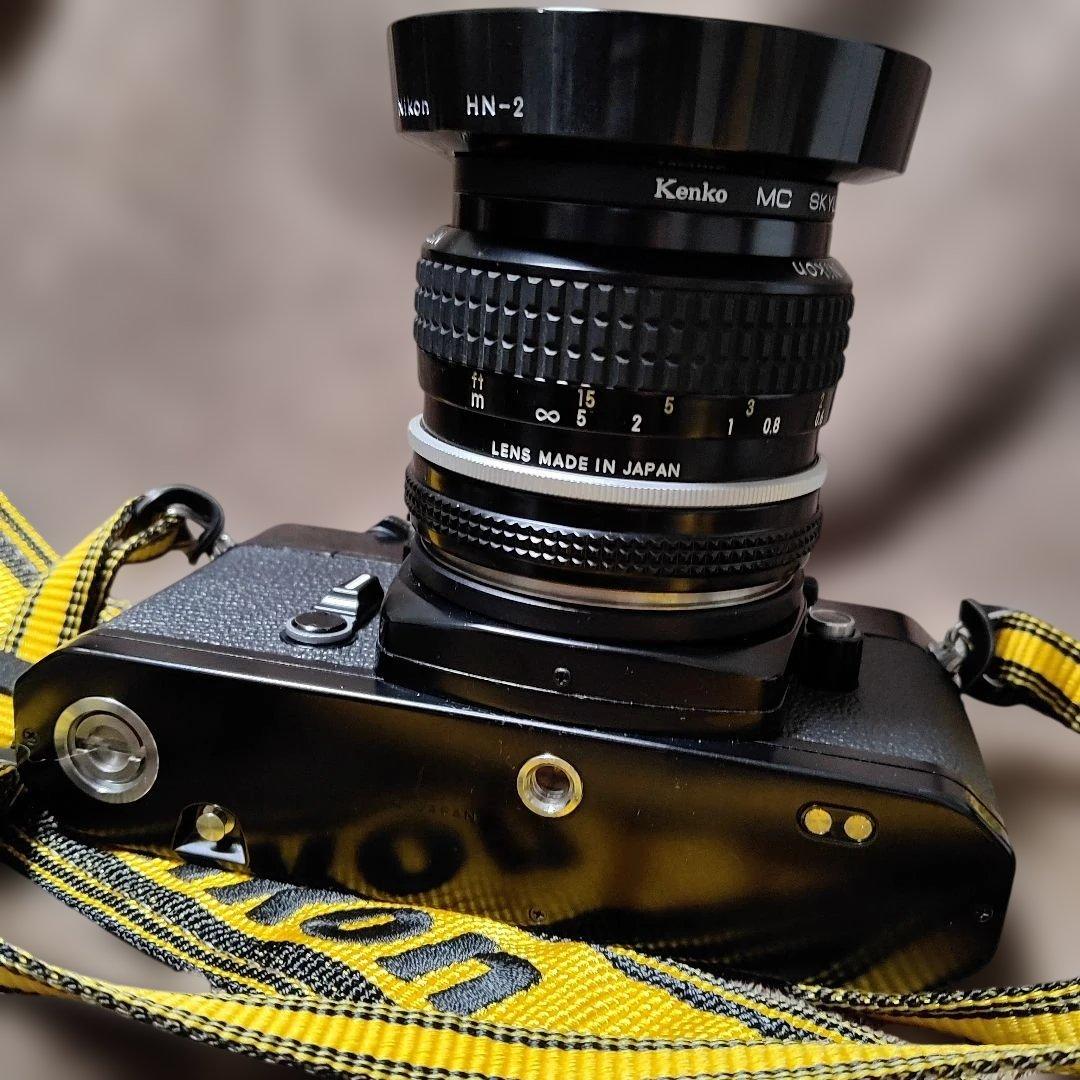 Nikon EL2 ブラックボディ/NIKKOR 28ｍｍ 1：2.8