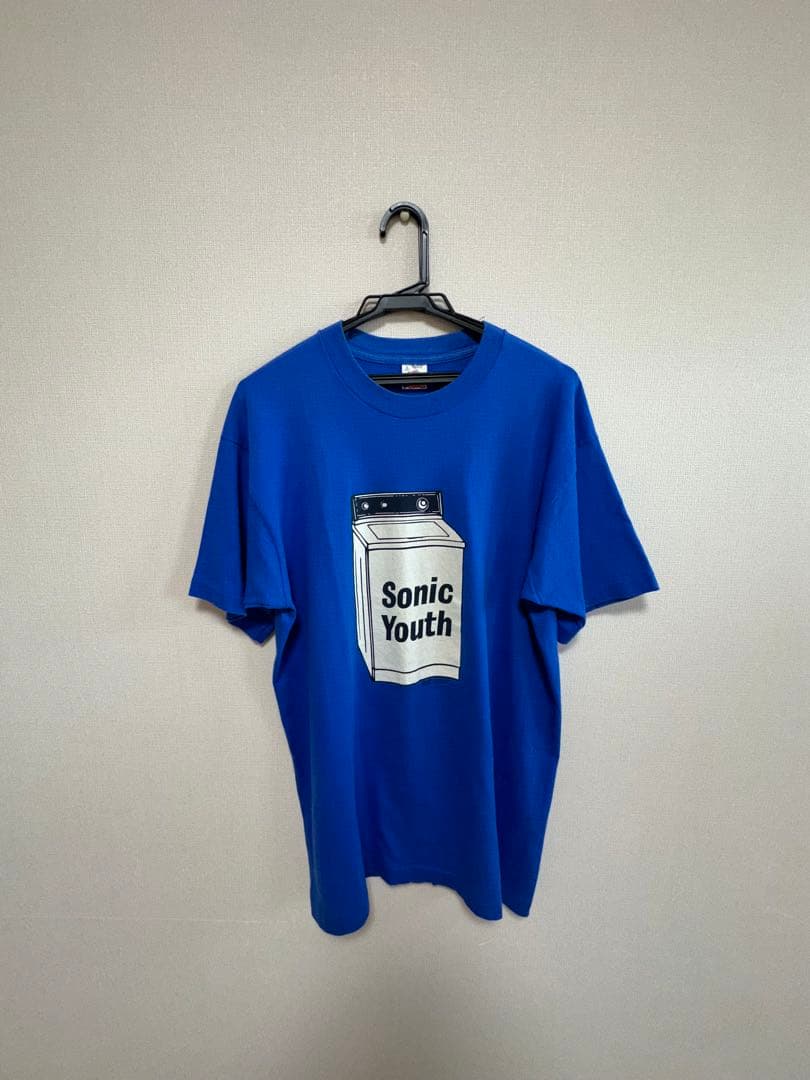 Gxw　Sonic Youth Tシャツ 青　ヴィンテージtシャツ