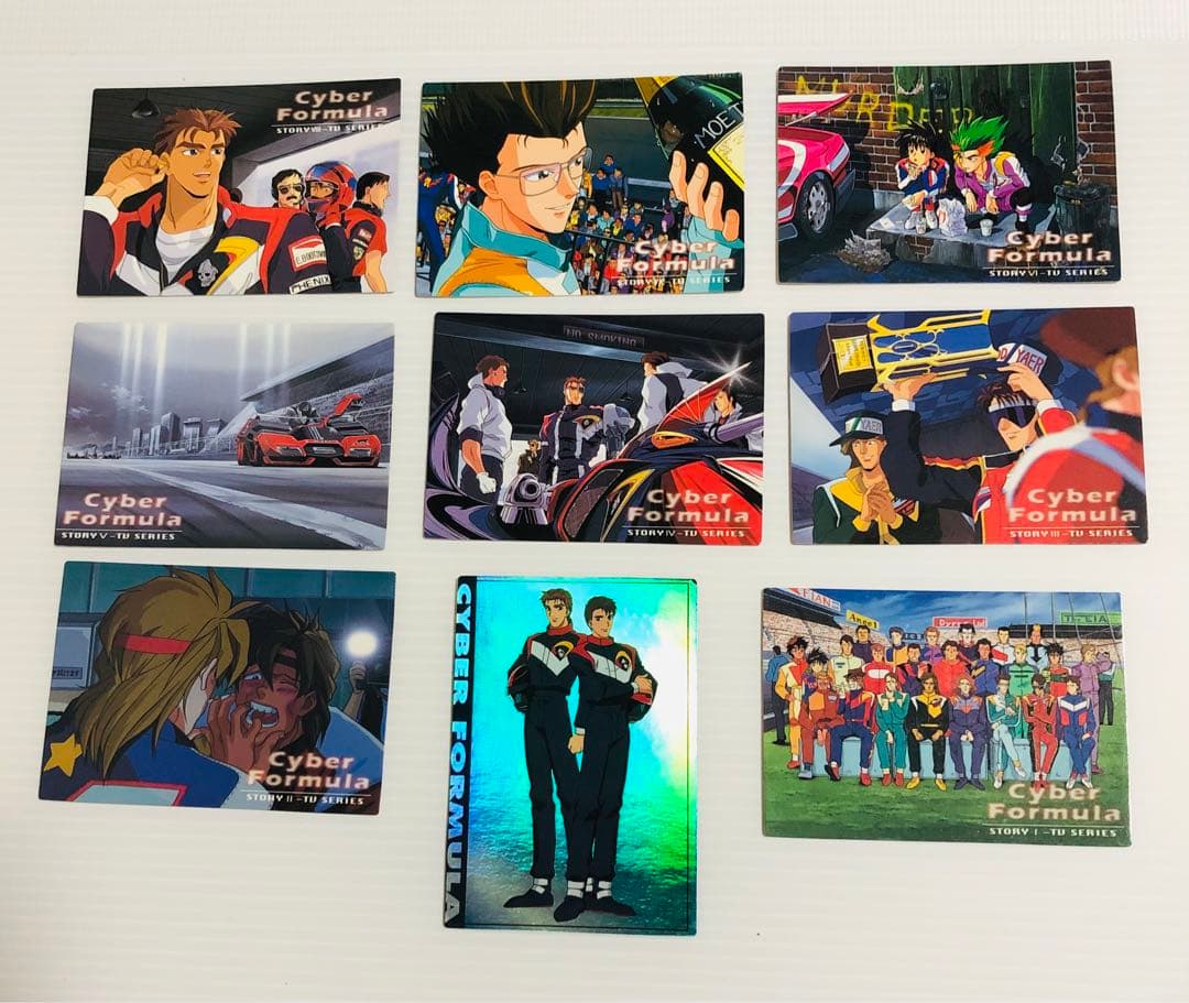 【初版】新世紀GPXサイバーフォーミュラ　ホロカード含む　93枚まとめて