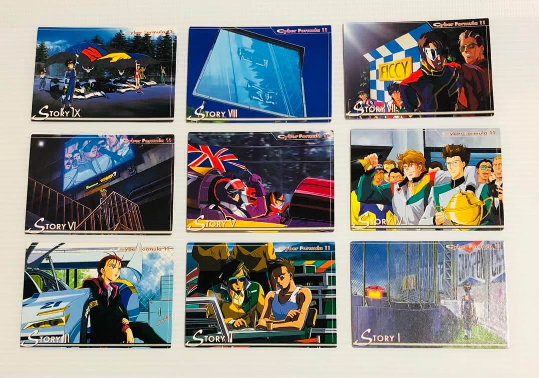 【初版】新世紀GPXサイバーフォーミュラ　ホロカード含む　93枚まとめて