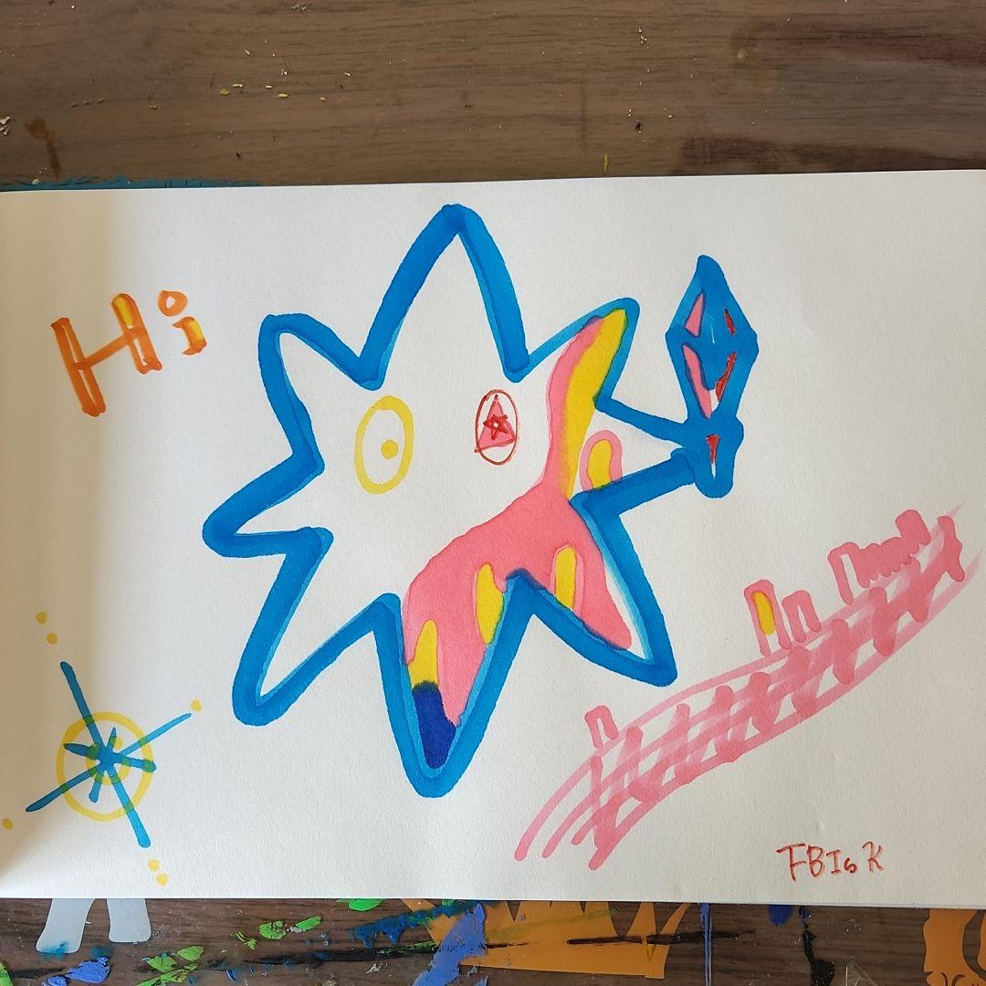 Hi～エクステンション未来から(絵画原画)