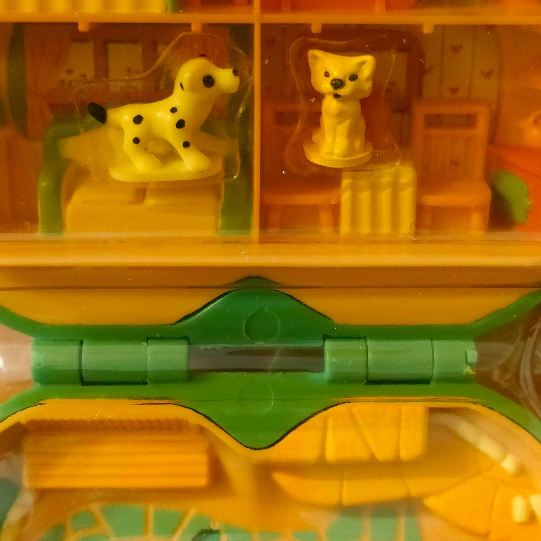 バンダイ　虹の妖精エンジェルポケット　コンパクト6　そら色のおうち　ドールハウス