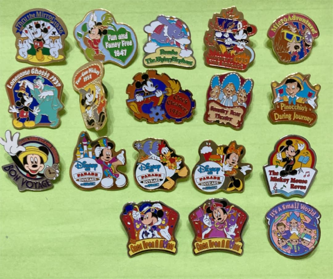 ディズニーランド　ピン　ピンバッジ　レア　ミッキー   アトラクション