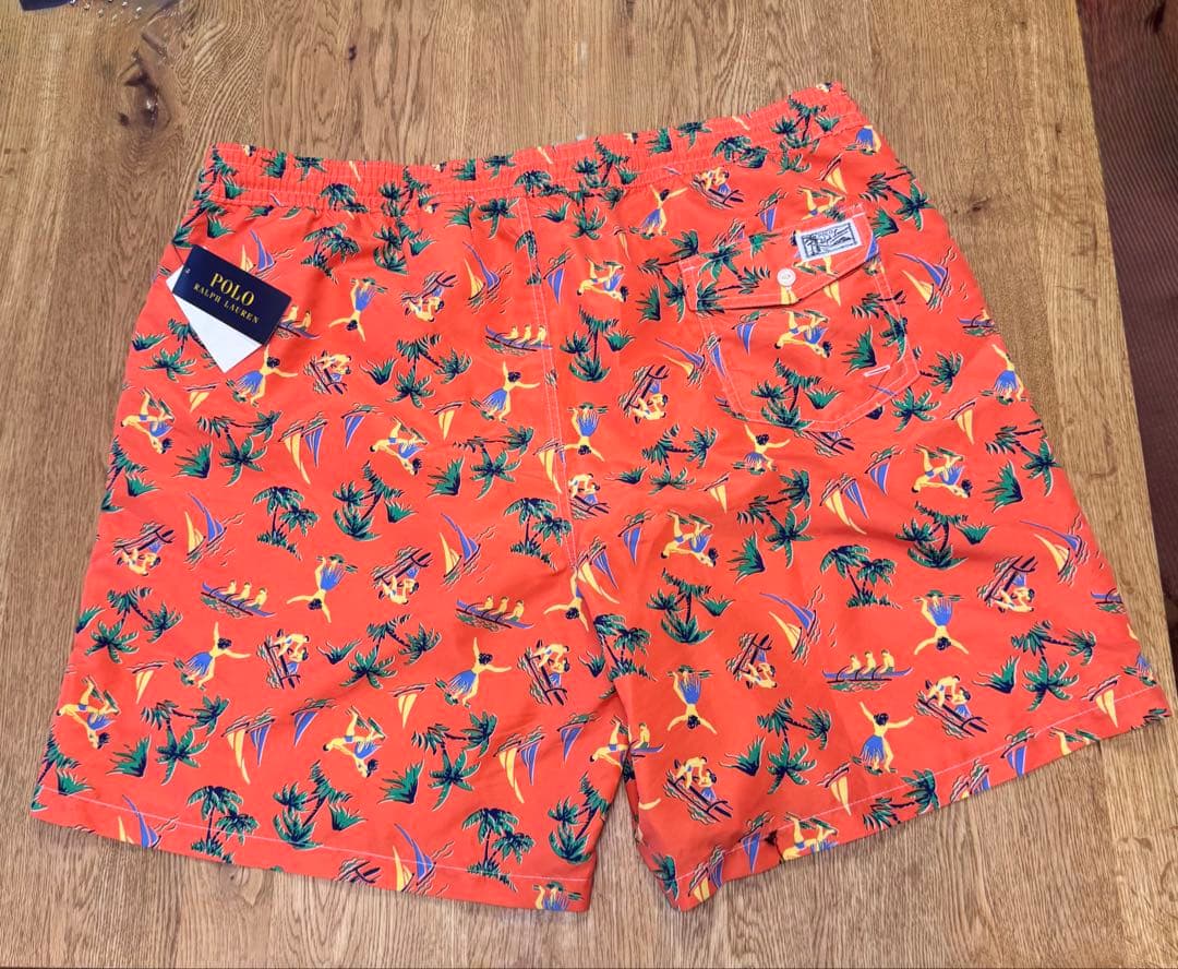 POLO ラルフローレン　水着　ボードショーツ　米国購入　新品　LT/GL