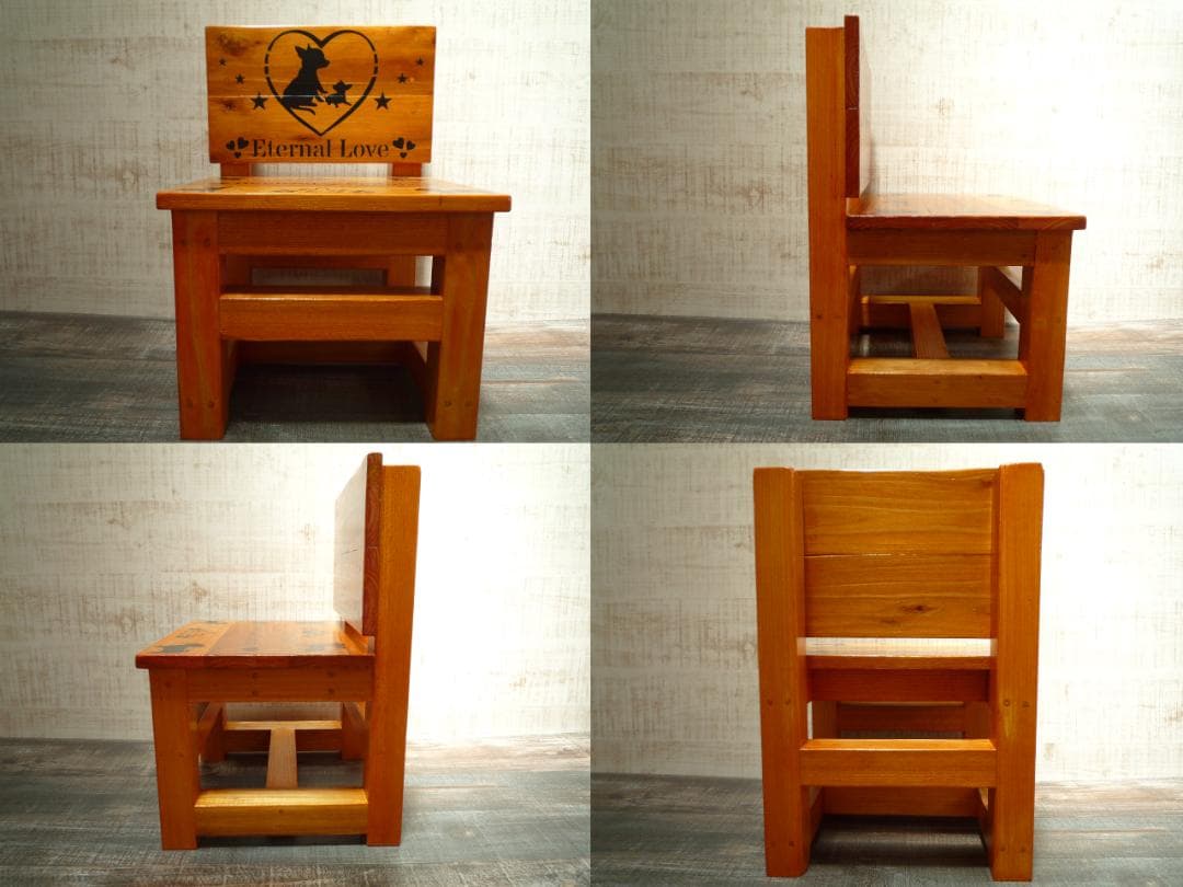 ⭐さくらオーダー品♥️椅子＆留具BOX⭐わんにゃん柄♥️--150・151