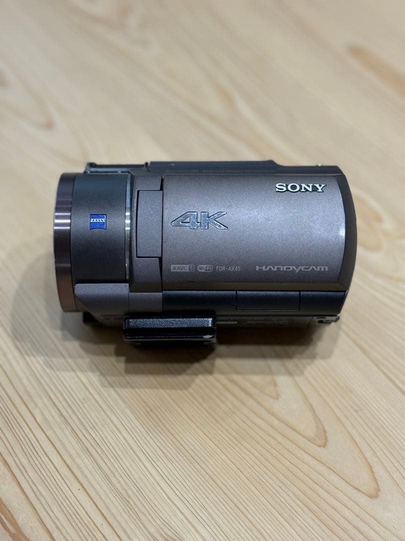 SONY 4K ハンディカム 本体　fdr-ax45 ブロンズ