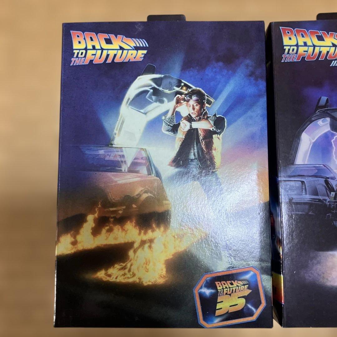 ネカ　バックトゥザフューチャー Ⅰ・Ⅱ マーティー ドク　セット　NECA