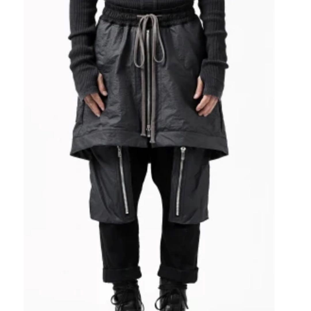 ■ A.F ARTEFACT レイヤード サルエルパンツ スカート ■ ユリウス