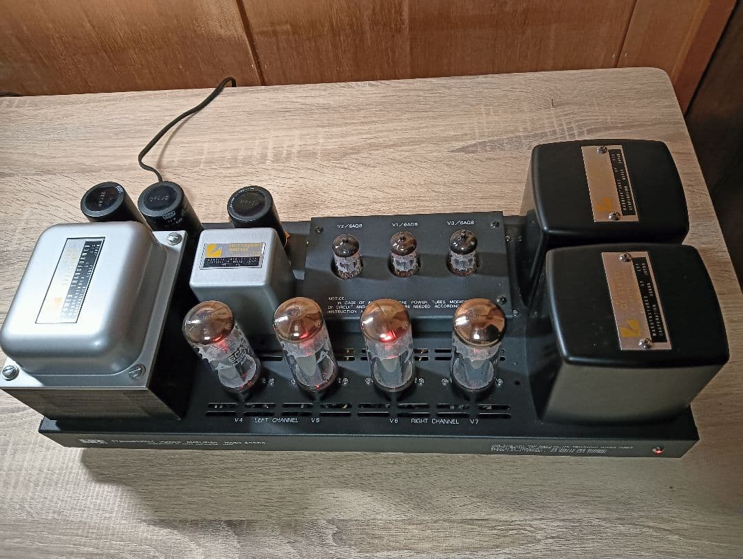 【動作確認済・美品】A3500 LUXKIT 真空管パワーアンプ　マニュアル付