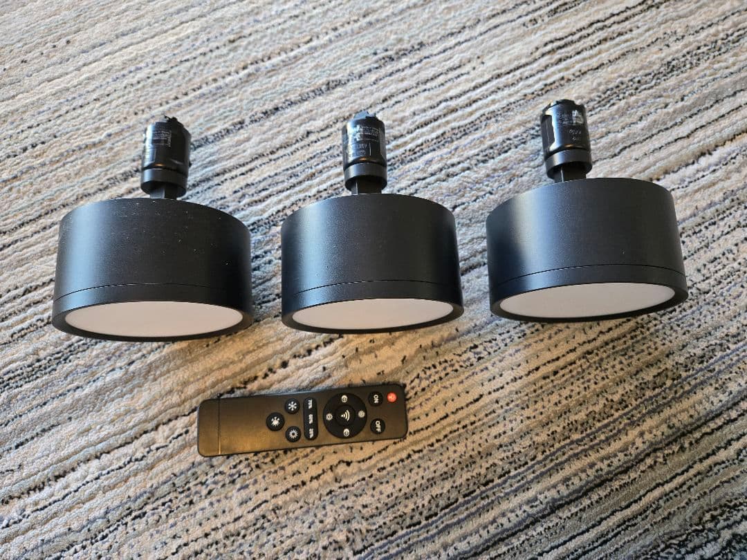 エジソンスマートミニシーリングライト 3個セット＋専用リモコン