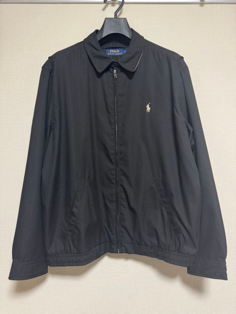 ひ*こ様 Polo Ralph Lauren ブラック　スイングトップ美品　サイ