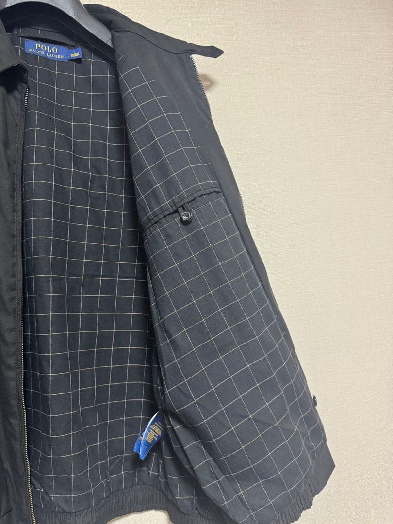 ひ*こ様 Polo Ralph Lauren ブラック　スイングトップ美品　サイ